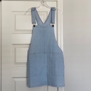 Jean overall dress